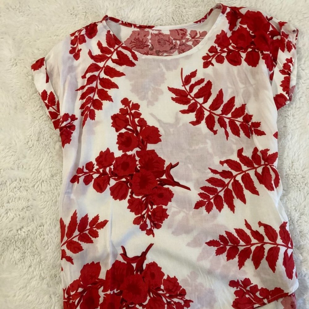 Aloha Hawaiian summer blouse